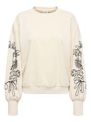 ONLY Sweatshirt ONLBROOKE L/S O-NECK DETAIL günstig online kaufen