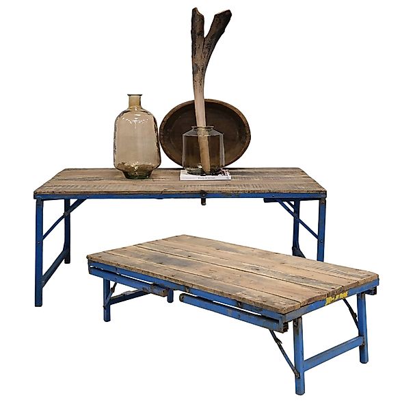 Trademark Esstisch oder Couchtisch Vintage Höhenverstellbarer günstig online kaufen