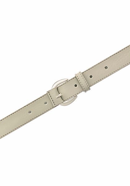 Tamaris Ledergürtel aus Leder teilbezogene Dornschließe günstig online kaufen