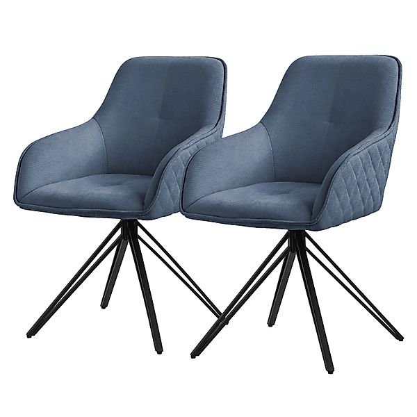 ML-DESIGN Stuhl Esszimmerstuhl aus Textil Webstoff günstig online kaufen