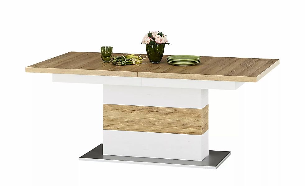 maison bleue Säulentisch  Xanten ¦ holzfarben ¦ Maße (cm): B: 100 H: 77 Tis günstig online kaufen