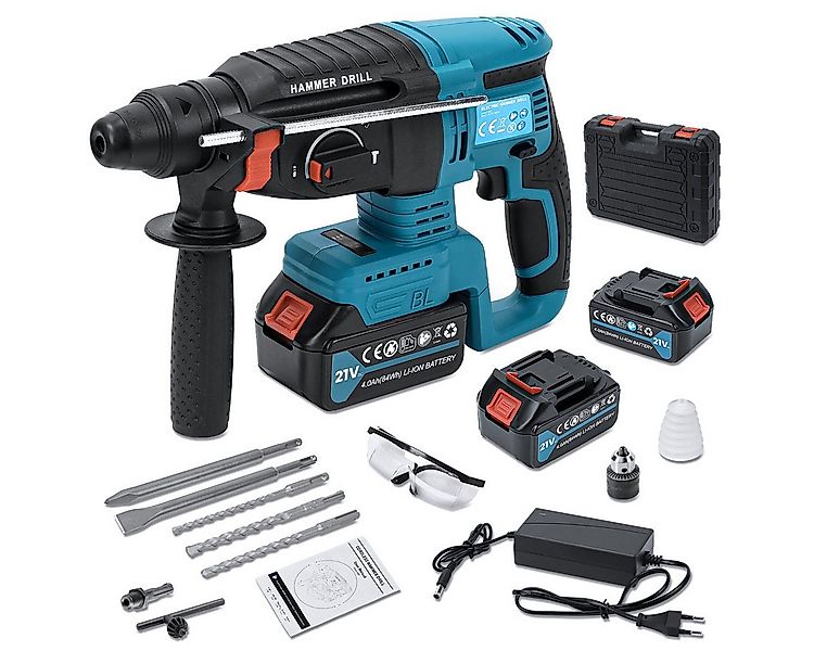 AeroAxis Akku-Bohrhammer 3 in 1 900W Bürstenloser Bohrhammer Motor für Beto günstig online kaufen