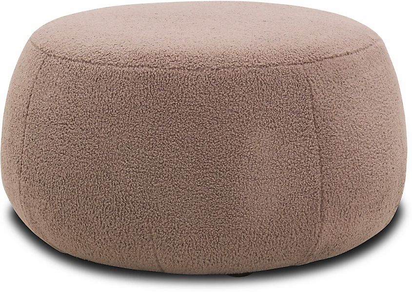 DOMO collection Hocker "800012" Hocker rund gepolstert günstig online kaufen