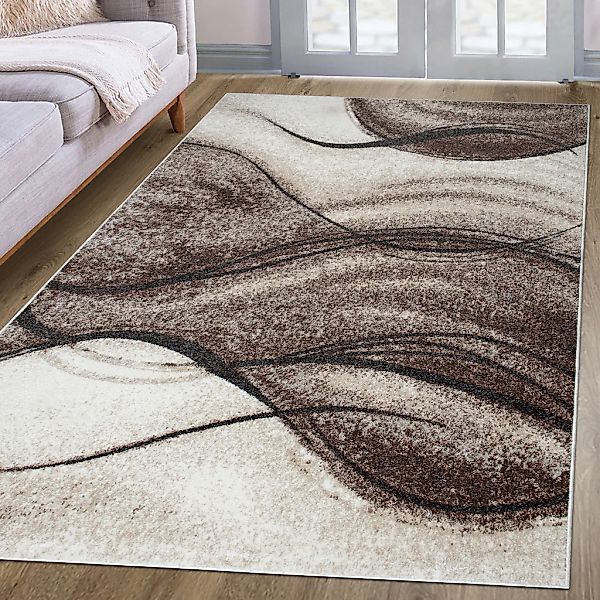 my home Teppich "Tritom" rechteckig 9 mm Höhe mit besonders weichem Flor, K günstig online kaufen