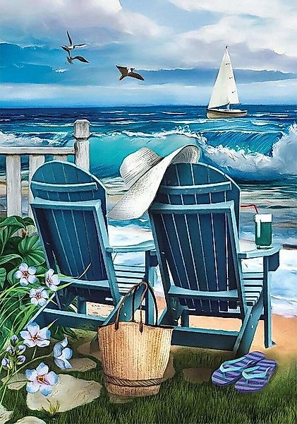 Rötting Design Malen nach Zahlen BASTELIDEE 5d Diamond Painting Set Motiv r günstig online kaufen