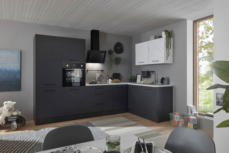 BASIC by Balculina Winkelküche "Yorki" Stellmaße B/T 320x175/60 cm, wahlwei günstig online kaufen