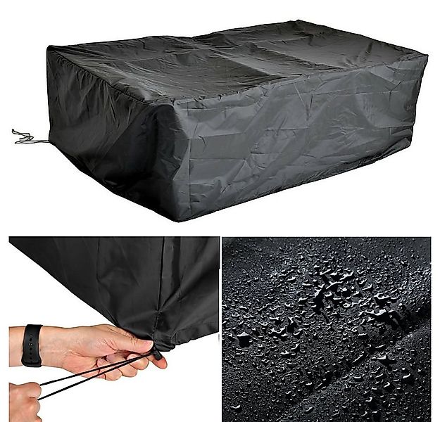 Mucola Gartenmöbel-Schutzhülle Schutzhülle 262x192x70 Abdeckplane Rattan Ga günstig online kaufen
