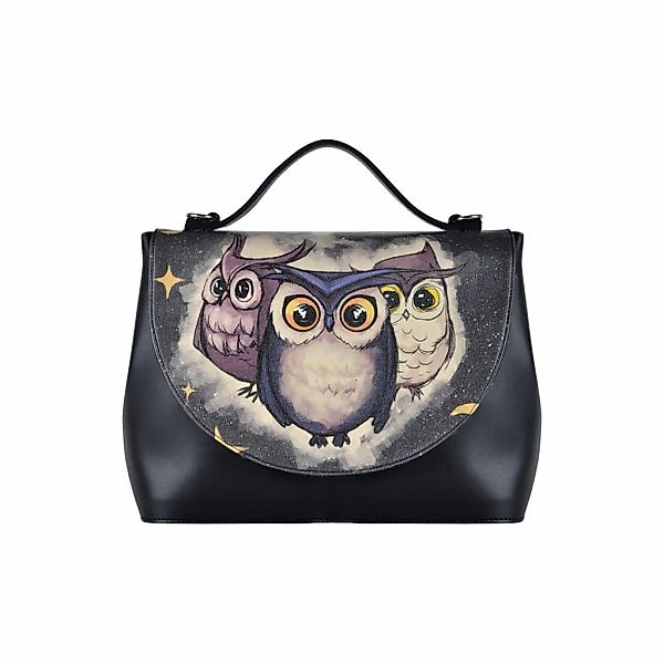 DOGO Henkeltasche "Handy Bag Owls Family Damen Handtaschen (Fashion) / Neut günstig online kaufen