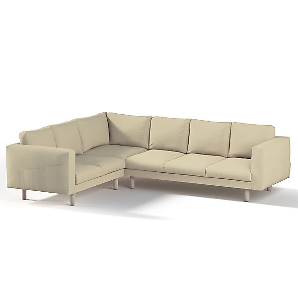 Bezug für Norsborg 5-Sitzer Ecksofa, vanille, Norsborg 5-Sitzer Ecksofabezu günstig online kaufen