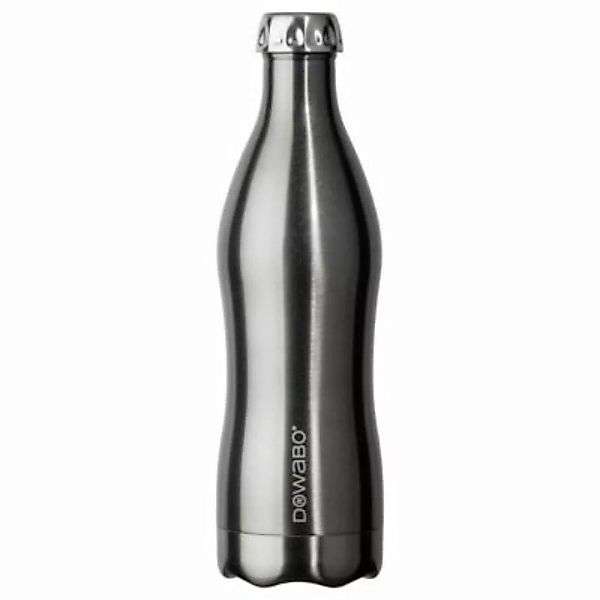 DOWABO® Isolierflasche Trinkflasche silver 750ml silber günstig online kaufen