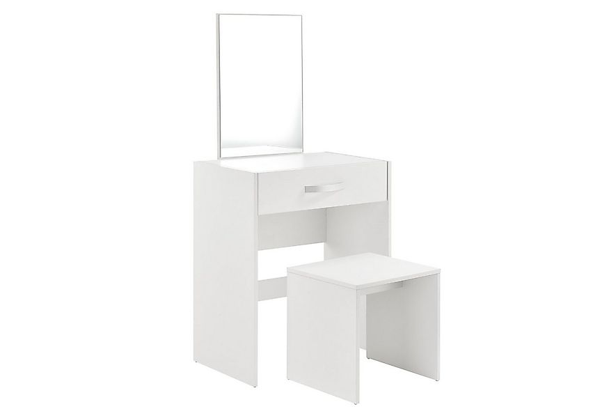 en.casa Schminktisch (mit Hocker und Spiegel), »Reykjavik« Frisierkommode m günstig online kaufen
