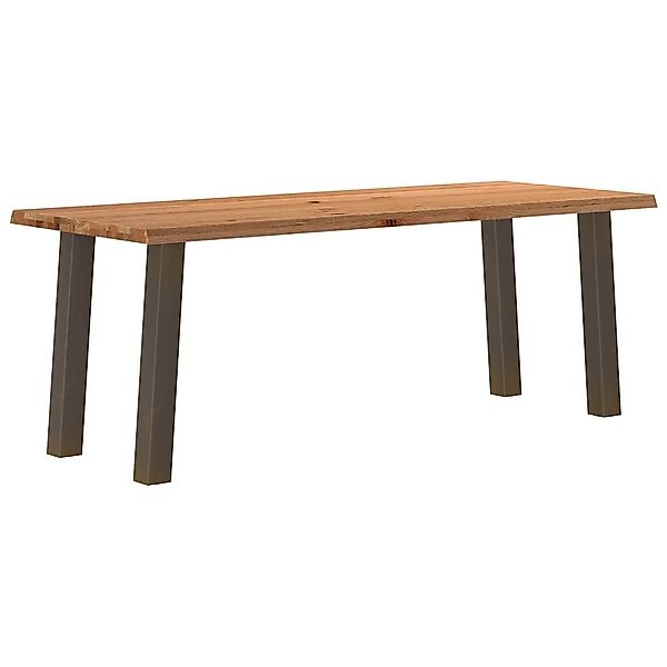 vidaXL Esstisch Esstisch Hellbraun 200x80x74 cm günstig online kaufen