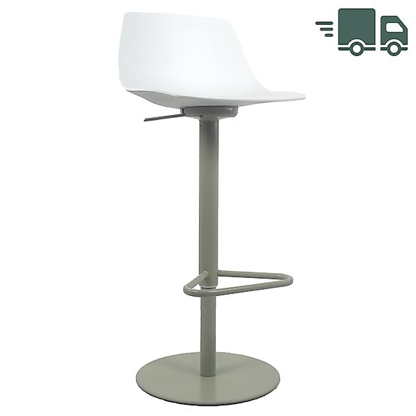 ABVERKAUF: lapalma MIUNN S104 Barhocker | Baydur weiss | Gestell Pistazie | günstig online kaufen