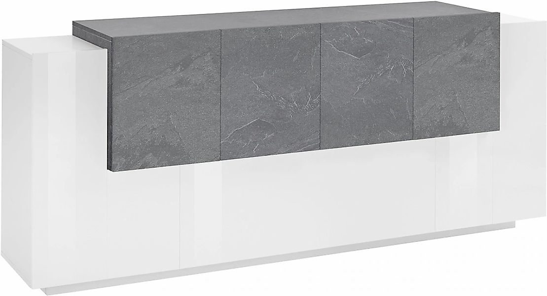 INOSIGN Sideboard "Coro, Kommode, Schrank, Kredenz, grifflos mit Einlegeböd günstig online kaufen