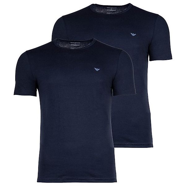 Emporio Armani T-Shirt Herren T-Shirt 2er Pack Baumwolle (Packung, 2er Pack günstig online kaufen