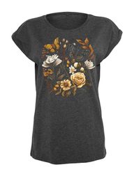 Youth Designz Print-Shirt "Flowers Botanic" Damen günstig online kaufen
