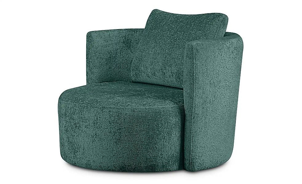 KONSIMO Drehsessel  Raggi ¦ blau ¦ Maße (cm): B: 92 H: 75 Polstermöbel > Se günstig online kaufen