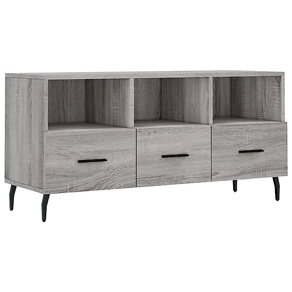 VidaXL TV-Schrank Grau Sonoma 102x36x50 cm Holzwerkstoff  Modell 2 günstig online kaufen