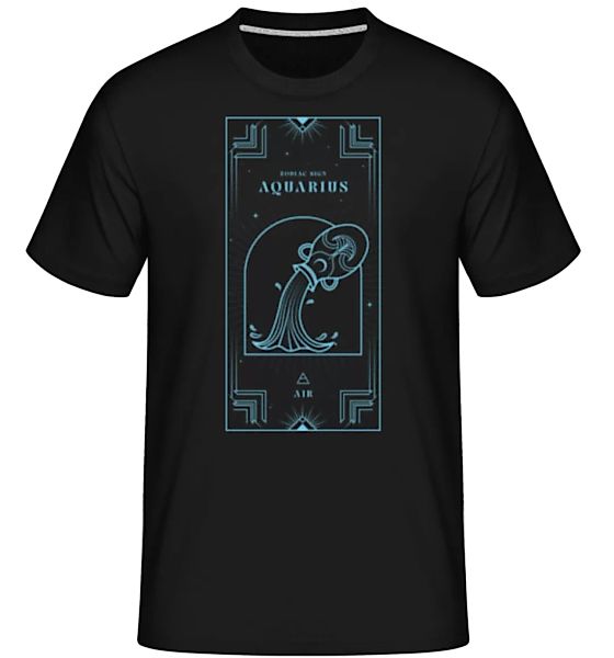 Art Deco Zodiac Sign Aquarius · Shirtinator Männer T-Shirt günstig online kaufen