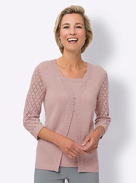 Sieh an! Strickpullover 2-in-1-Pullover günstig online kaufen
