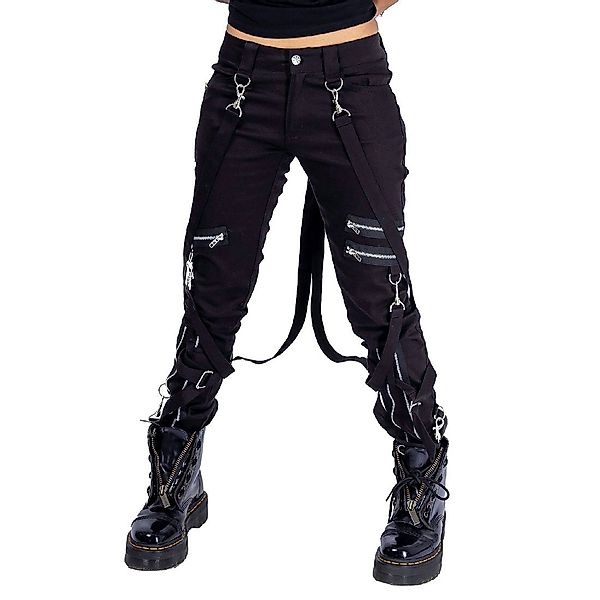 Heartless Röhrenhose Meissa Pants Gothic Strapsen günstig online kaufen