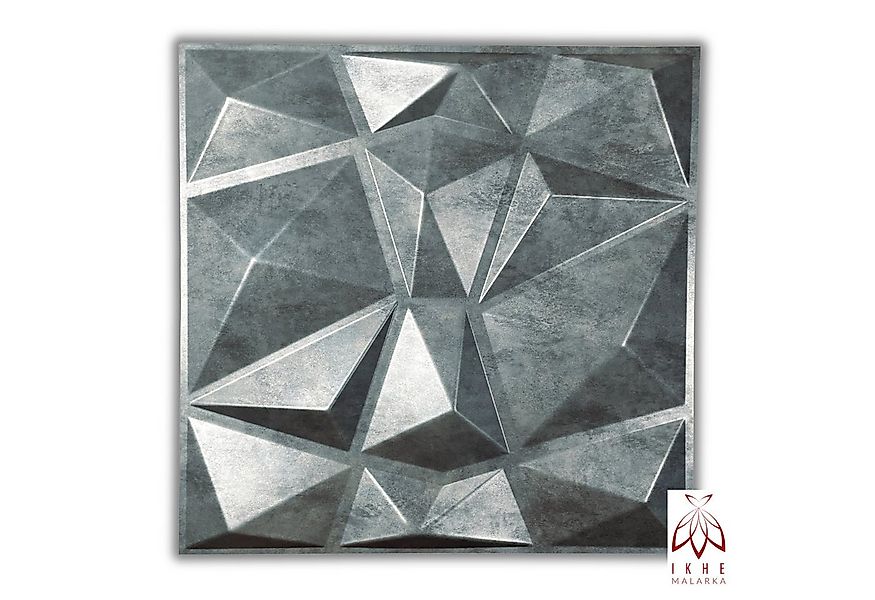IKHEMalarka 3D Wandpaneel 3D Paneele PVC Kunststoffpaneele, BxL: 50,00x50,0 günstig online kaufen