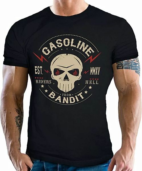 GASOLINE BANDIT® T-Shirt für Biker Racer Fans: Riders from Hell günstig online kaufen