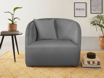andas Sessel "Knautschzone" auch mit Bouclé-Bezug günstig online kaufen