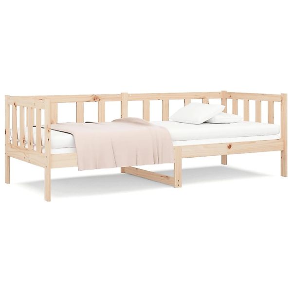 vidaXL Bett, Tagesbett 80x200 cm Massivholz Kiefer günstig online kaufen