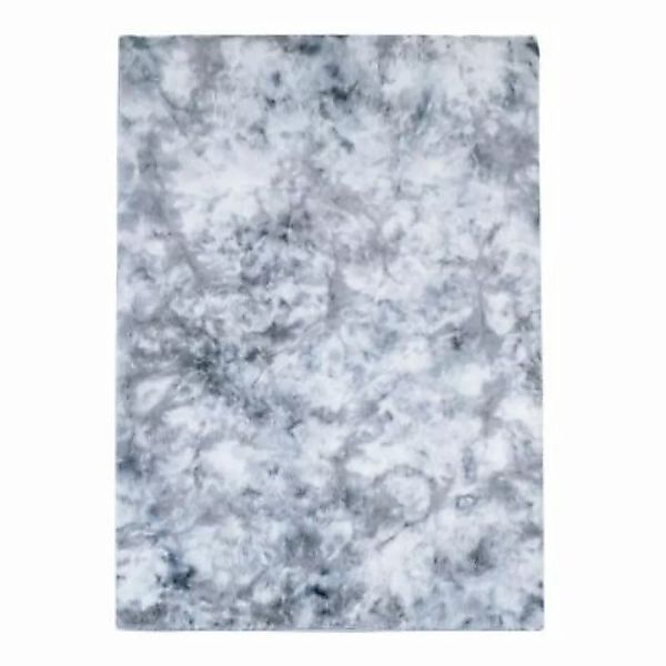 carpet city® Hochflorteppich Toledo 500 Grau grau Gr. 160 x 230 günstig online kaufen