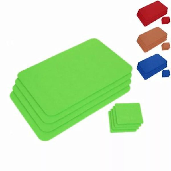GRÄWE® Platzmatten-Set Polyester grün günstig online kaufen