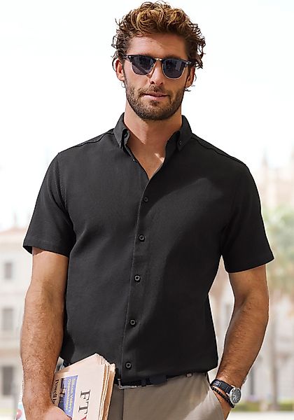 H.I.S Kurzarmhemd Regular Fit in hochwertiger günstig online kaufen