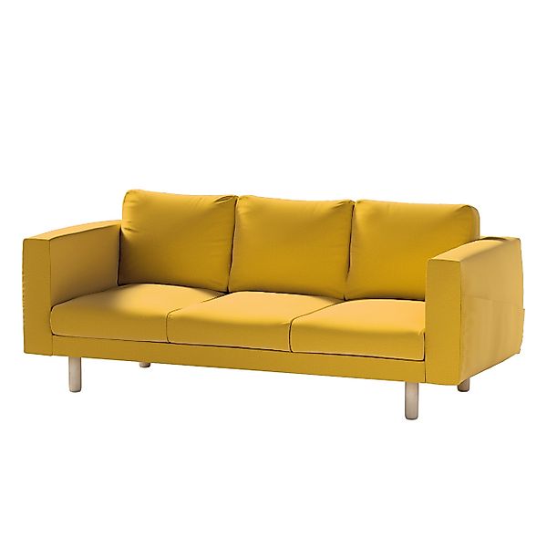 Bezug für Norsborg 3-Sitzer Sofa, honiggelb, Norsborg 3-Sitzer Sofabezug, I günstig online kaufen