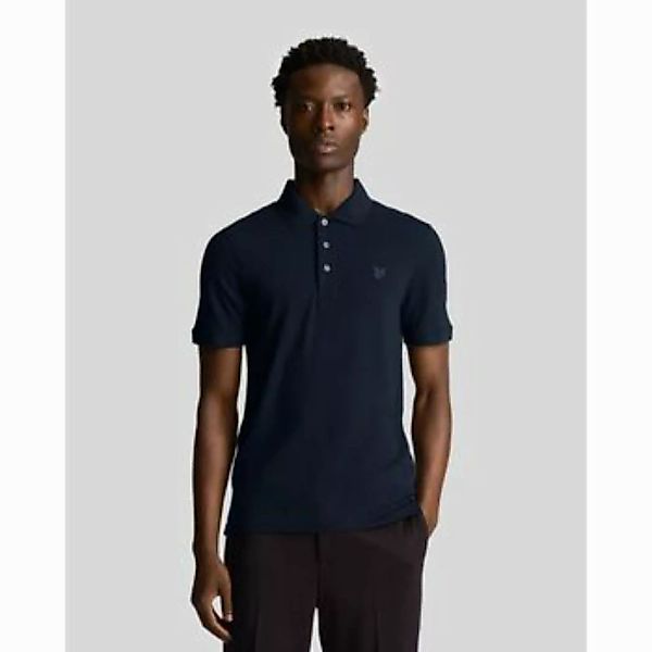 Lyle and Scott Tonal Eagle Poloshirt Navy - Größe M günstig online kaufen