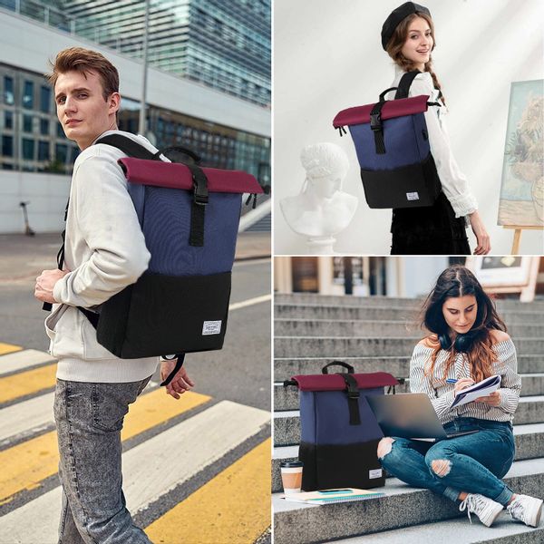 TAN.TOMI Freizeitrucksack Arbeitsrucksack Groß Damen lässiger günstig online kaufen