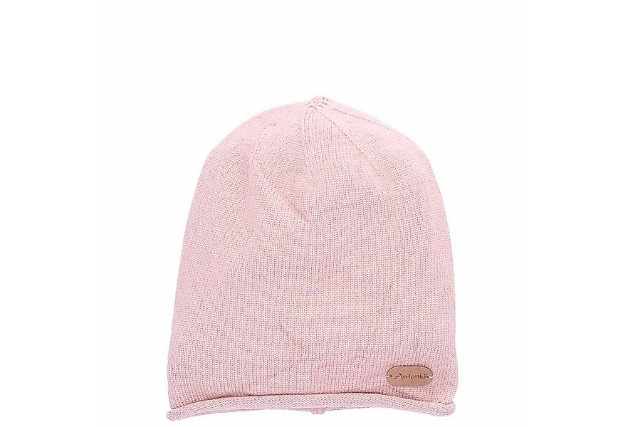 Antonio Strickmütze Antonio Strick Mütze Beanie pink (1-St) günstig online kaufen