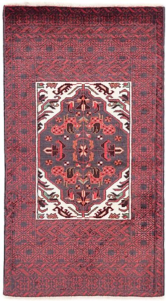 morgenland Orientteppich »Belutsch - 156 x 87 cm - dunkelrot«, rechteckig günstig online kaufen