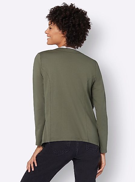 Casual Looks Shirtjacke "Shirtjacke" 1 Stk. tlg. günstig online kaufen