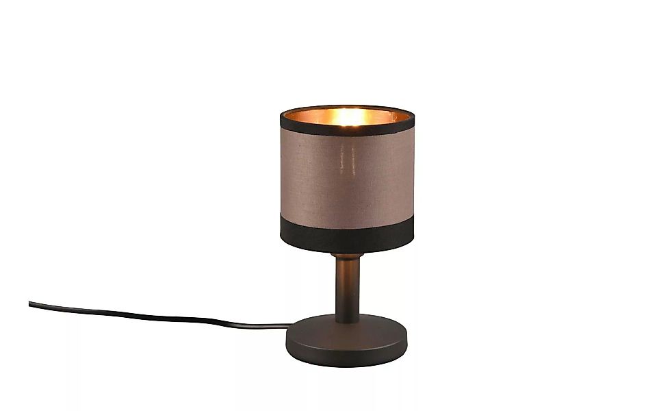 Reality Design-Tischlampe Davos 1-flammig Schwarz Matt 12 cm x 12 cm günstig online kaufen