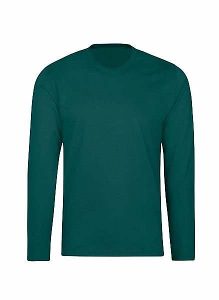 Trigema T-Shirt "TRIGEMA Langarmshirt aus 100% Baumwolle" 1 Stk. günstig online kaufen