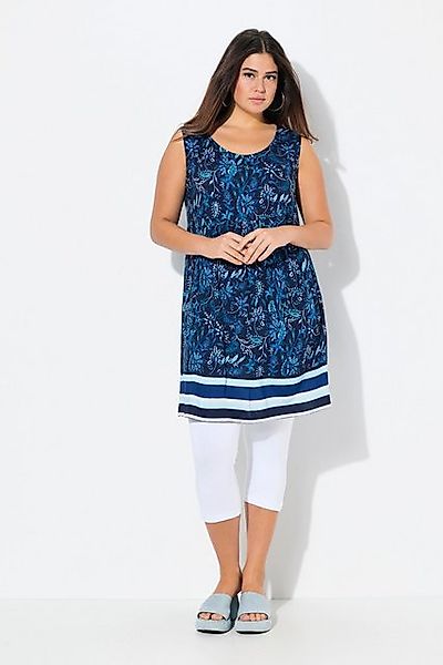 Ulla Popken Minikleid Jersey-Minikleid Blüten A-Linie günstig online kaufen