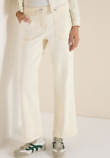 Cecil Weite Jeans "Style NEELE" im 4-Pocket-Form und mit Stretch günstig online kaufen