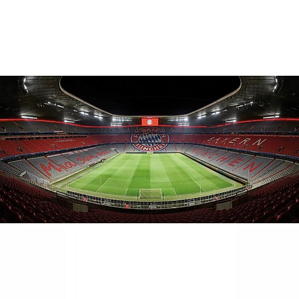 Erfurt Fototapete Vlies FC Bayern Choreo 672 cm x 350 cm günstig online kaufen