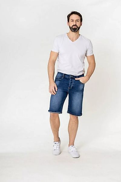 Nina Carter Jeansshorts Shorts Denim Regular Fit Bleached Jeansshorts 7606 günstig online kaufen