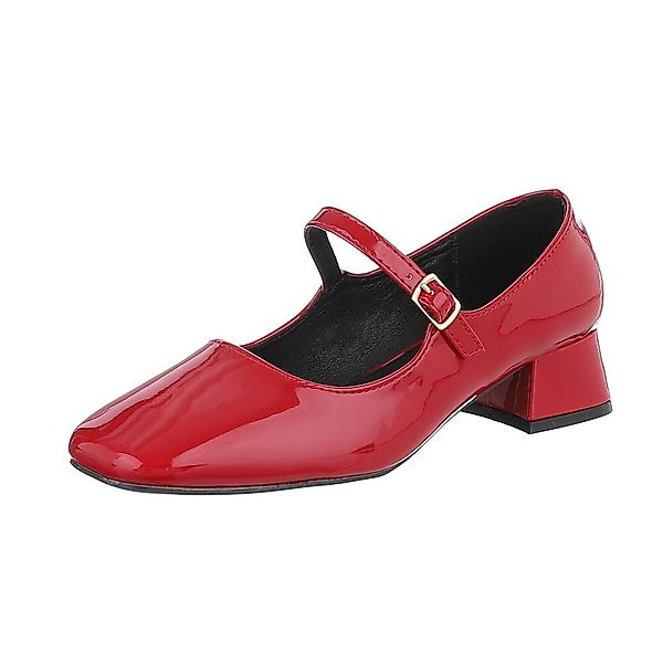 Ital-Design Damen Elegant Schnürpumps (87118257) Blockabsatz günstig online kaufen