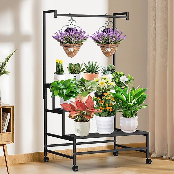 Lapamax Blumenständer Pflanzenständer 3 Etagen Hohe günstig online kaufen