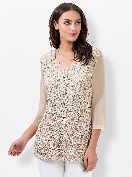 Lady Spitzenshirt "Shirt" 1 Stk. tlg. günstig online kaufen