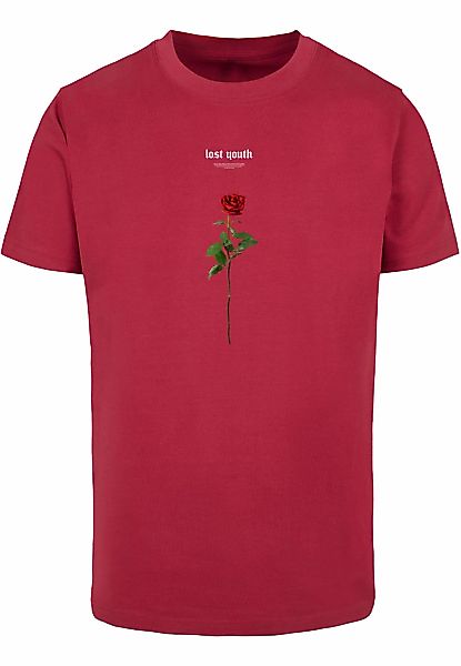MisterTee Kurzarmshirt "MisterTee Herren Lost Youth Rose Tee", (1 tlg.) günstig online kaufen