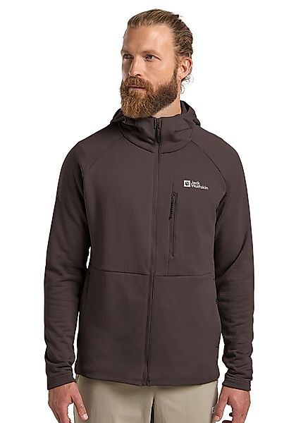 Jack Wolfskin Fleecejacke "KOLBENBERG HOODED FZ M", mit Kapuze günstig online kaufen