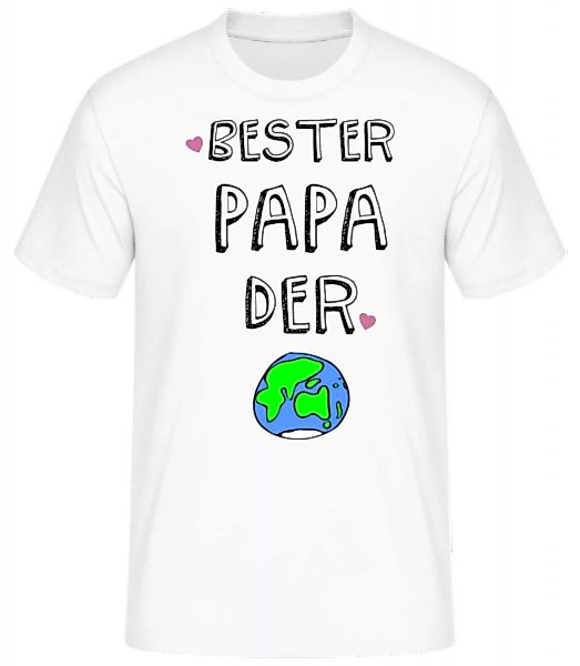 Bester Papa Der Welt · Männer Basic T-Shirt günstig online kaufen